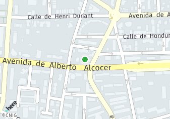 código postal de la provincia de Alberto Alcocer Avenida Impares Del 1 Al 33 Pares Del 2 Al 36 en Madrid