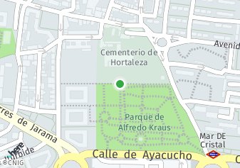 código postal de la provincia de Alfredo Kraus Parque en Madrid