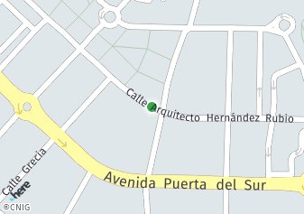 código postal de la provincia de Arquitecto Hernandez Rubio en Jerez De La Frontera