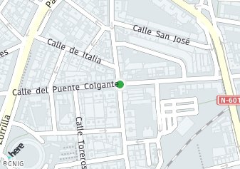 código postal de la provincia de Autovia Puente Colgante en Valladolid