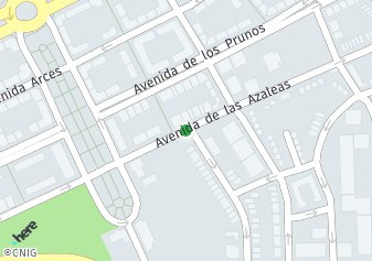 código postal de la provincia de Azaleas De Las Avenida en Madrid