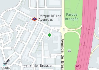 código postal de la provincia de Basilea Plaza en Madrid