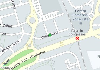 código postal de la provincia de Brisa en Sevilla