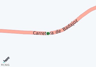 código postal de la provincia de Caceres Carretera en Badajoz