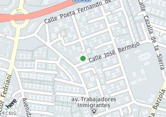 código postal de la provincia de Carlos Arniches Plaza en Sevilla