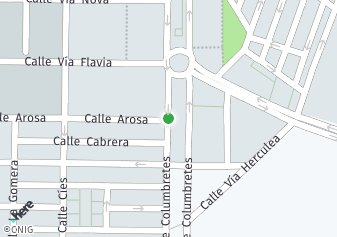 código postal de la provincia de Columbretes Avenida en Sevilla