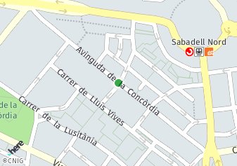 código postal de la provincia de Concordia Bloc en Sabadell