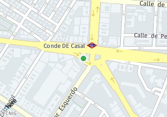 código postal de la provincia de Conde De Casal Plaza en Madrid