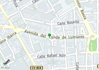 código postal de la provincia de Conde De Lumiares Avenida en Alicante