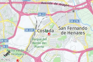 código postal de la provincia de Coslada