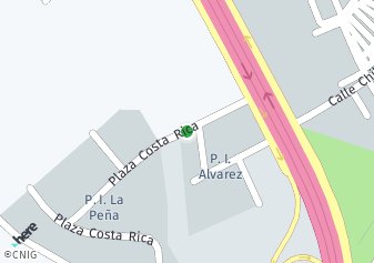 código postal de la provincia de Costa Rica Plaza en Alcala De Henares