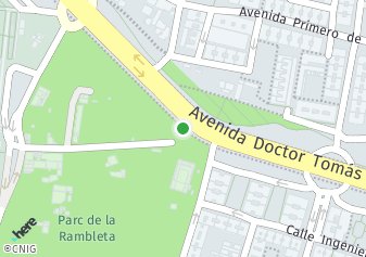 código postal de la provincia de Doctor Tomas Sala Avenida en Valencia