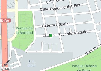 código postal de la provincia de Eduardo Minguito en Madrid