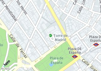 código postal de la provincia de Emilio Jimenez Millas Plaza en Madrid