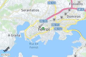 código postal de la provincia de Ferrol