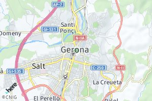 código postal de Girona