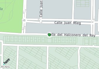 código postal de la provincia de Halconero Del Rey en Madrid