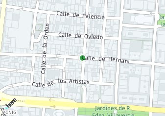 código postal de la provincia de Hernani en Madrid
