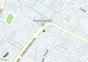 código postal de la provincia de Independencia Avenida Impares Del 1 Al Final en Zaragoza
