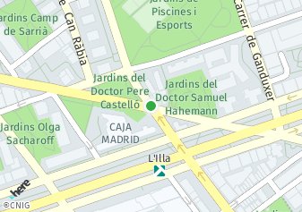 código postal de la provincia de Jardins Del Doctor Castello en Barcelona