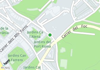 código postal de la provincia de Jardins Del Pont Roma en Barcelona