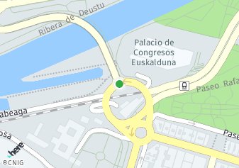 código postal de la provincia de Jesusen Bihotza Plaza en Bilbao