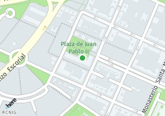 código postal de la provincia de Juan Pablo Ii Plaza en Valladolid
