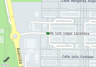 código postal de la provincia de Luis Legaz Lacambra en Zaragoza