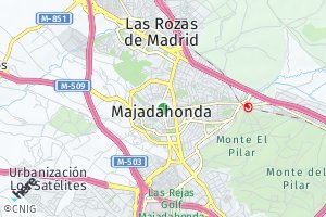 Mapa de Majadahonda