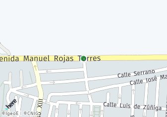 código postal de la provincia de Manuel Rojas Torres Avenida en Badajoz