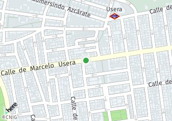 código postal de la provincia de Marcelo Usera en Madrid
