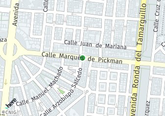código postal de la provincia de Marques De Pickman en Sevilla