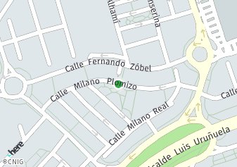 código postal de la provincia de Milano Plomizo en Sevilla