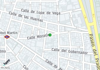código postal de la provincia de Moratin en Madrid