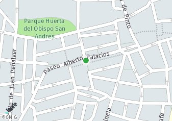 código postal de la provincia de Moreras Paseo en Madrid