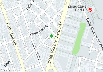 código postal de la provincia de Mosquetera Camino Impares Del 1 Al 147 Pares Del 2 Al 90 en Zaragoza
