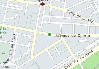 código postal de la provincia de Oporto Avenida en Madrid