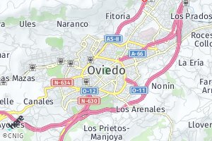 código postal de la provincia de Oviedo