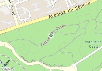código postal de la provincia de Parque Casa De Campo en Madrid