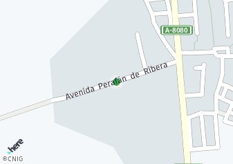 código postal de la provincia de Perafan De Ribera en Sevilla