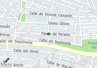 código postal de la provincia de Perales Paseo en Madrid