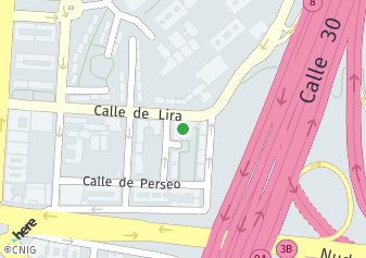 código postal de la provincia de Perseo Plaza en Madrid