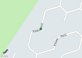 código postal de la provincia de Peru Paseo en Madrid