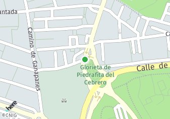 código postal de la provincia de Piedrafita Del Cebrero Glorieta en Madrid