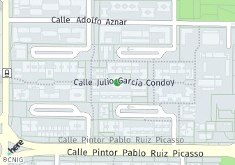 código postal de la provincia de Pintor Julio Garcia Condoy en Zaragoza