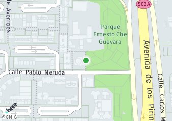 código postal de la provincia de Poeta Pablo Neruda en Zaragoza