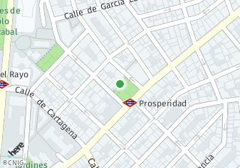 código postal de la provincia de Prosperidad Plaza en Madrid