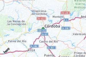 código postal de la provincia de Córdoba