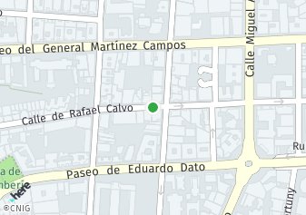 código postal de la provincia de Rafael Calvo en Madrid