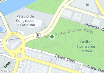 código postal de la provincia de Rafael Sanchez Mazas Paseo en Bilbao